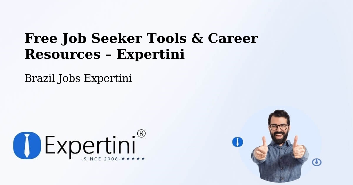 Free Job Seeker Tools & Career Resources – Cachoeirinha - Cachoeirinha, Brazil Jobs Expertini